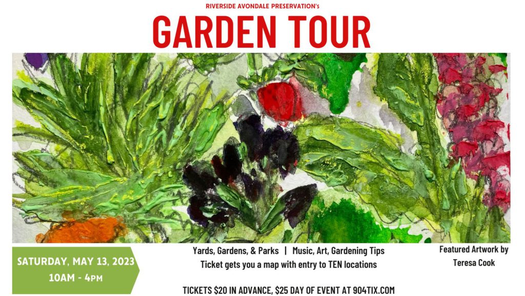 Garden Tour Poster v1 Facebook Cover