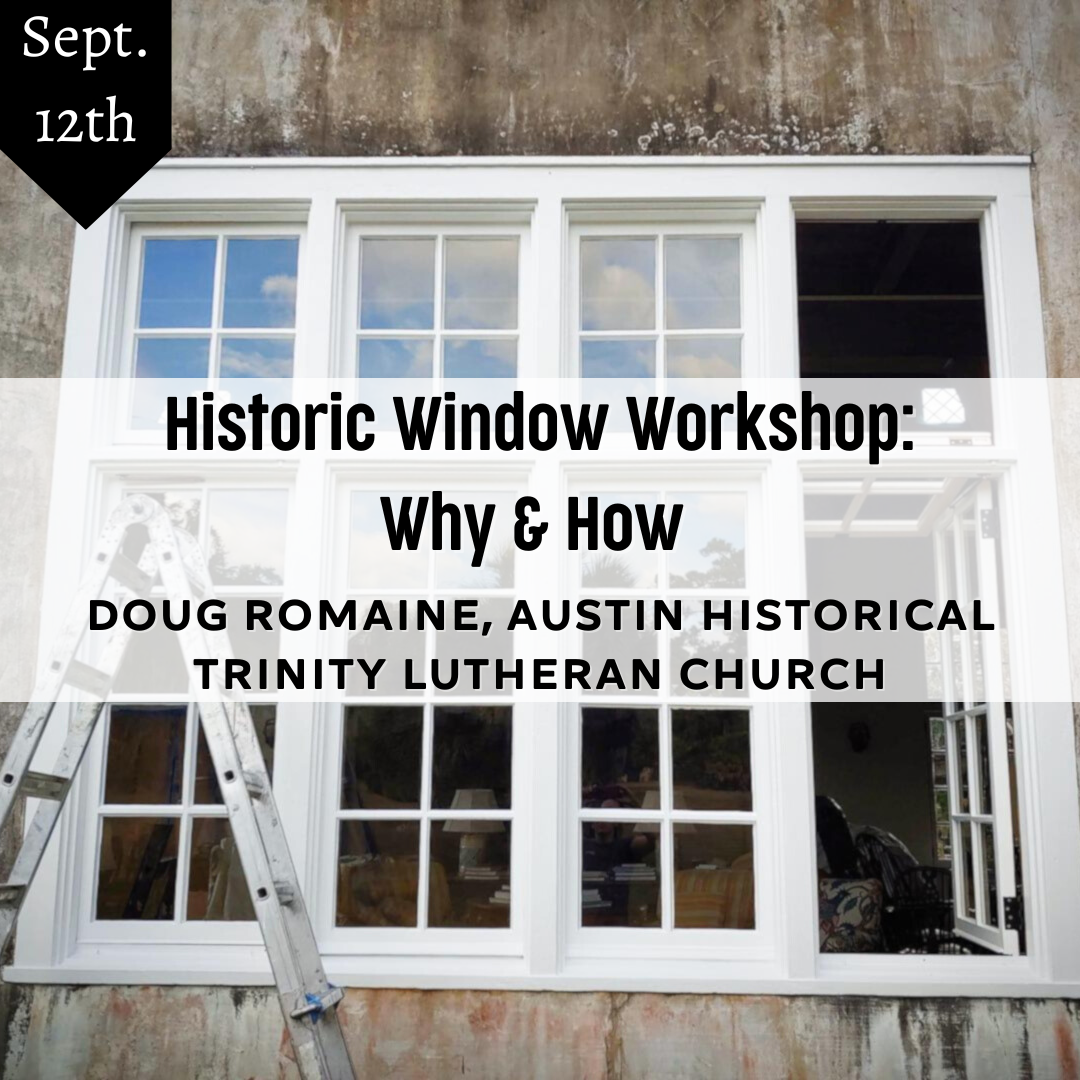 Historic Window Workshop