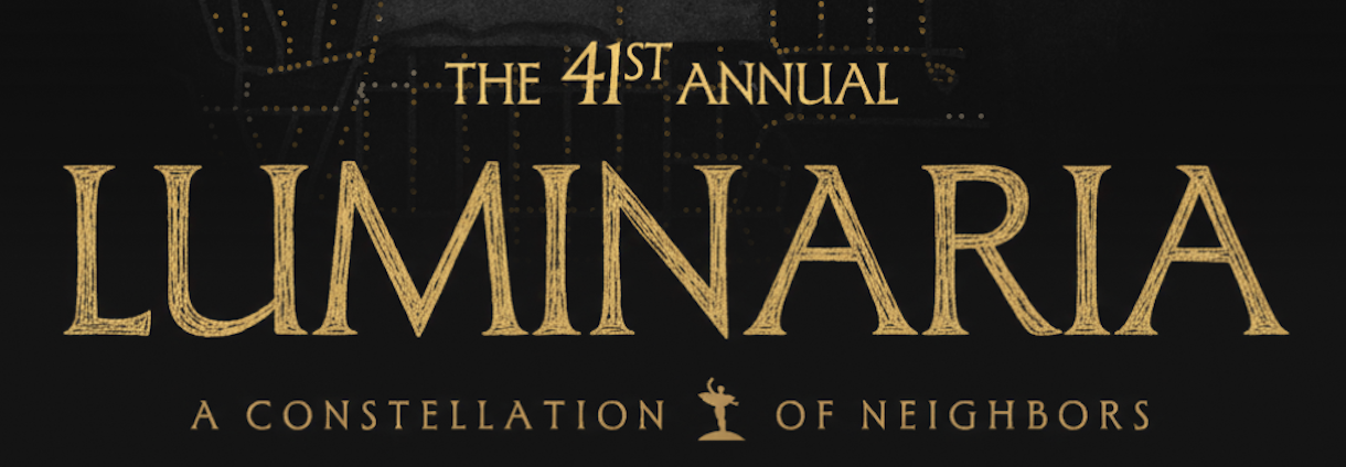 41st Annual Luminaria event listing banner