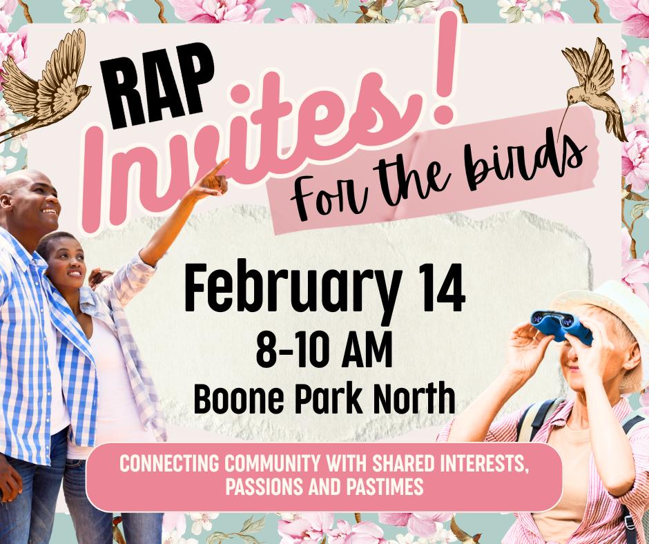 RAP Invites: For The Birds