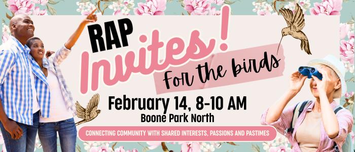 RAP Invites: For The Birds