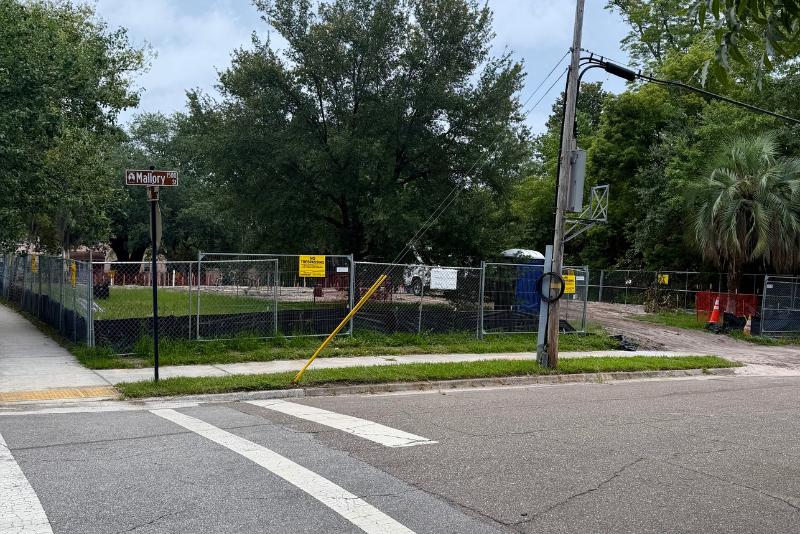Riverside Avondale Preservation - Peace Memorial Rose Garden Park construction
