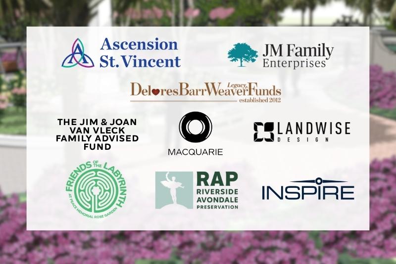 Riverside Avondale Preservation - Peace Memorial Rose Garden sponsors