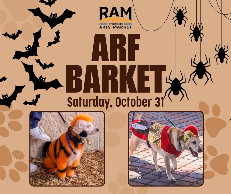 Arf Barket homepage image with date